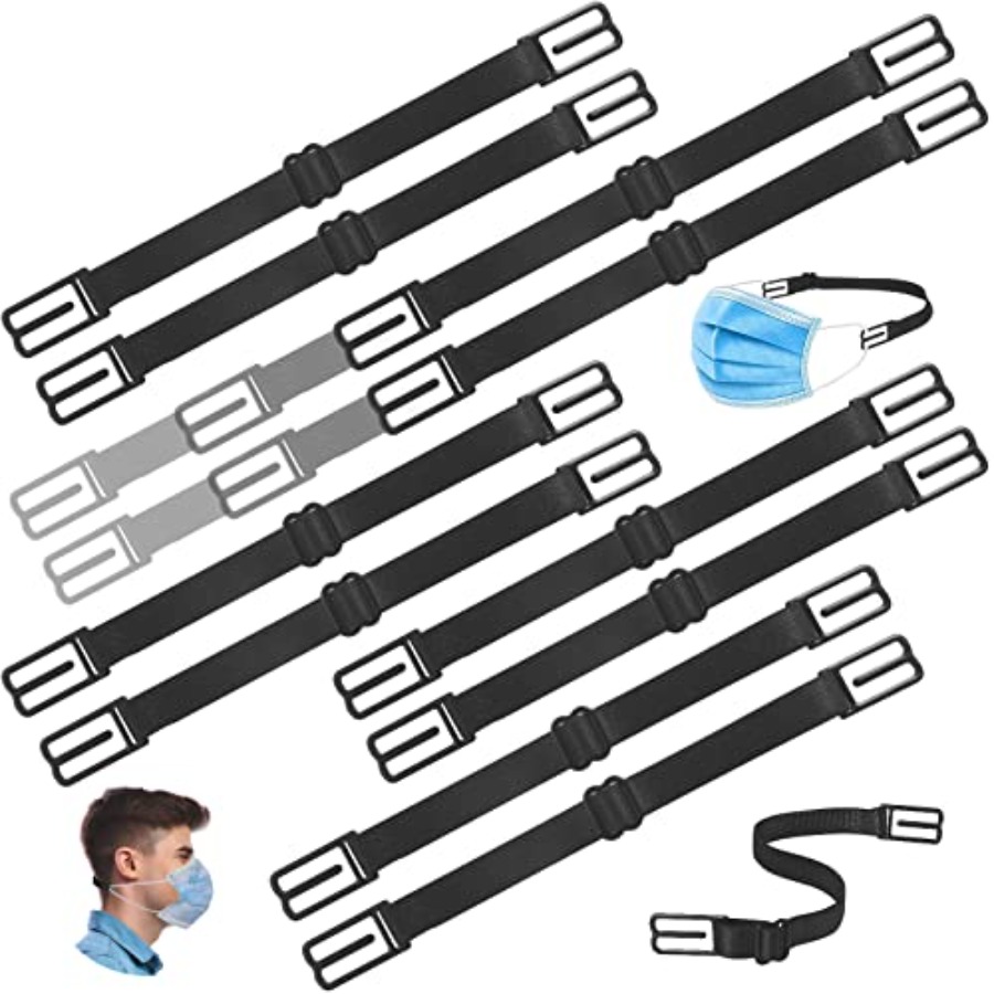 Mask Ear Saver Strap - Mask Extenders/Ear Savers, 10Pcs Ear Savers