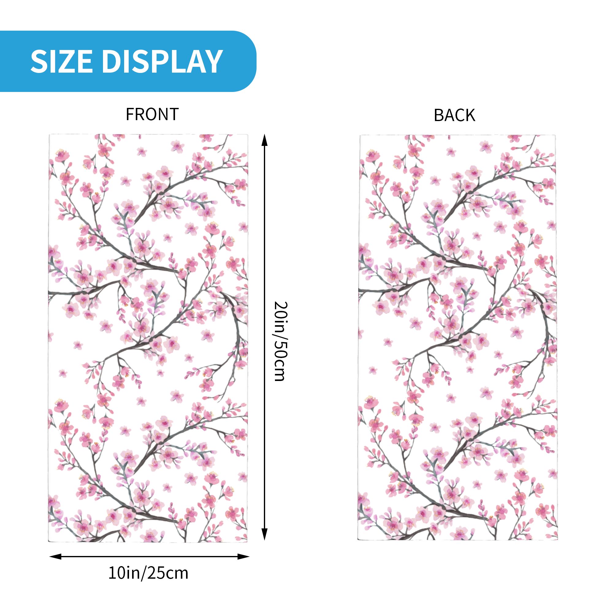Japan Sakura Cherry Blossoms w - Neck Gaiter Face Cover 리뷰 및 가격