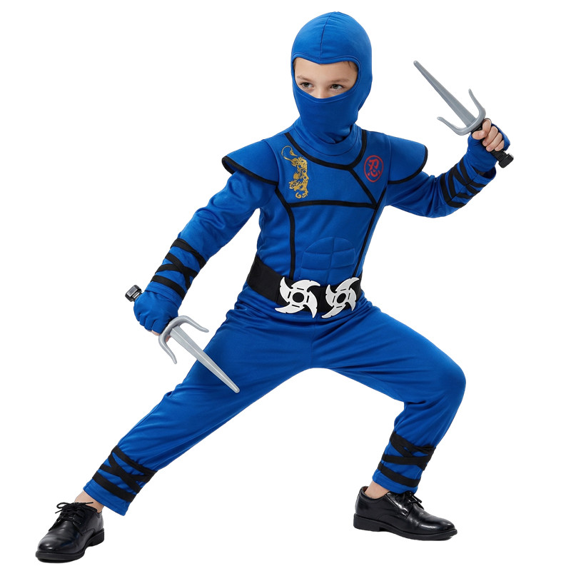 Black and Blue Ninja Costume f - Black Face Mask Pack 리뷰 및 가격