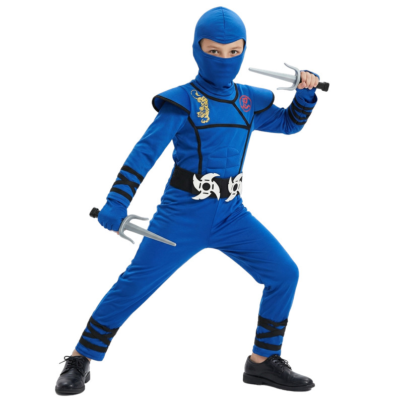 Black and Blue Ninja Costume f - Black Face Mask Pack 리뷰 및 가격
