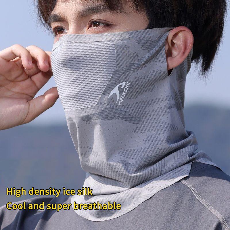 Ice Silk Summer Face Mask with - Sports Mask Breathable 리뷰 및 가격
