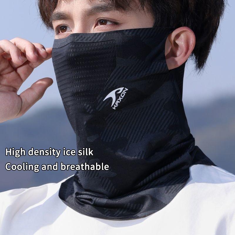 Ice Silk Summer Face Mask with - Sports Mask Breathable 리뷰 및 가격