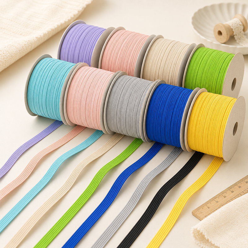 30Meters 6mm Flat Elastic Band - Mask Lanyard Adjustable 리뷰 및 가격