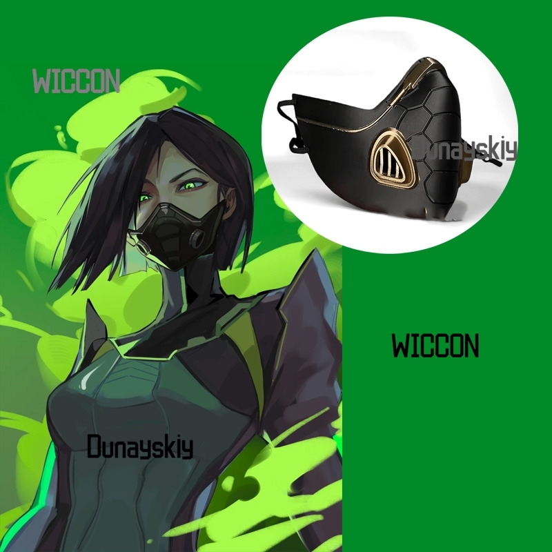 Valorant Viper Sexy Cosplay Pr - Black Face Mask Pack 리뷰 및 가격