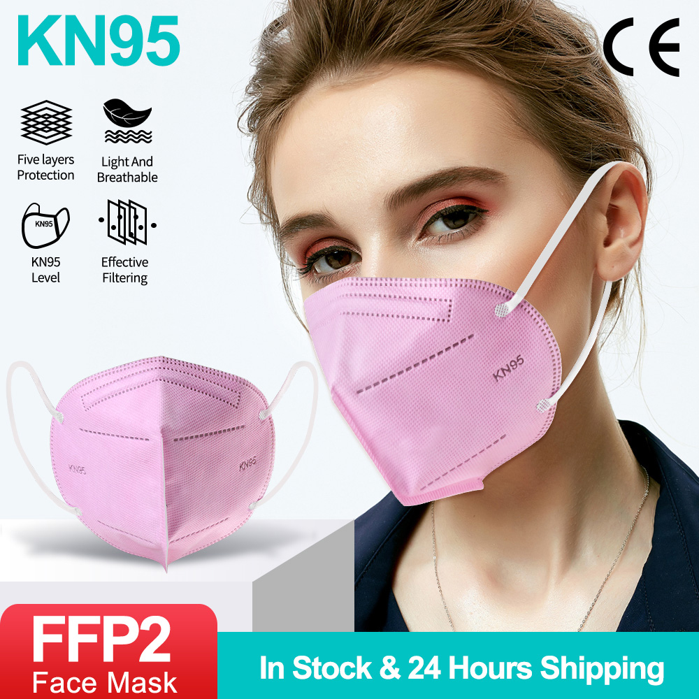 10-100Pcs FFP2 Masks kn95 Masc - Disposable Surgical Mask 리뷰 및 가격
