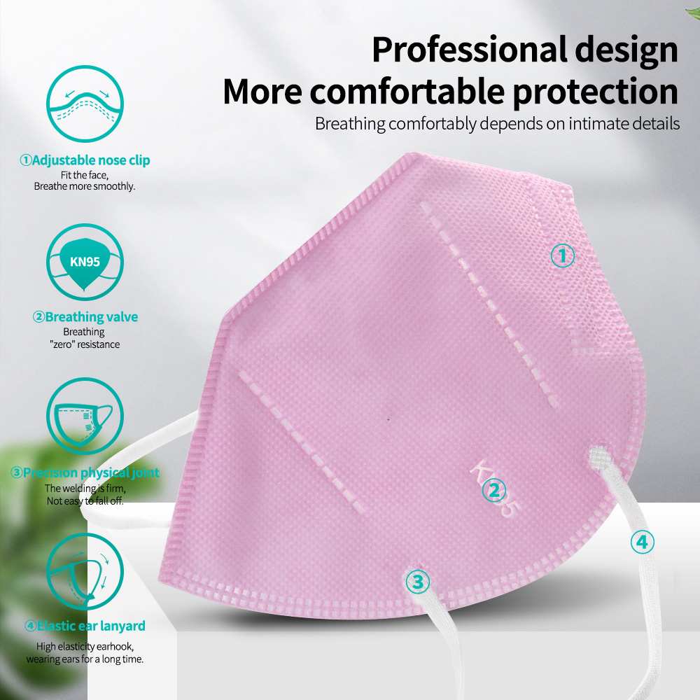10-100Pcs FFP2 Masks kn95 Masc - Disposable Surgical Mask 리뷰 및 가격