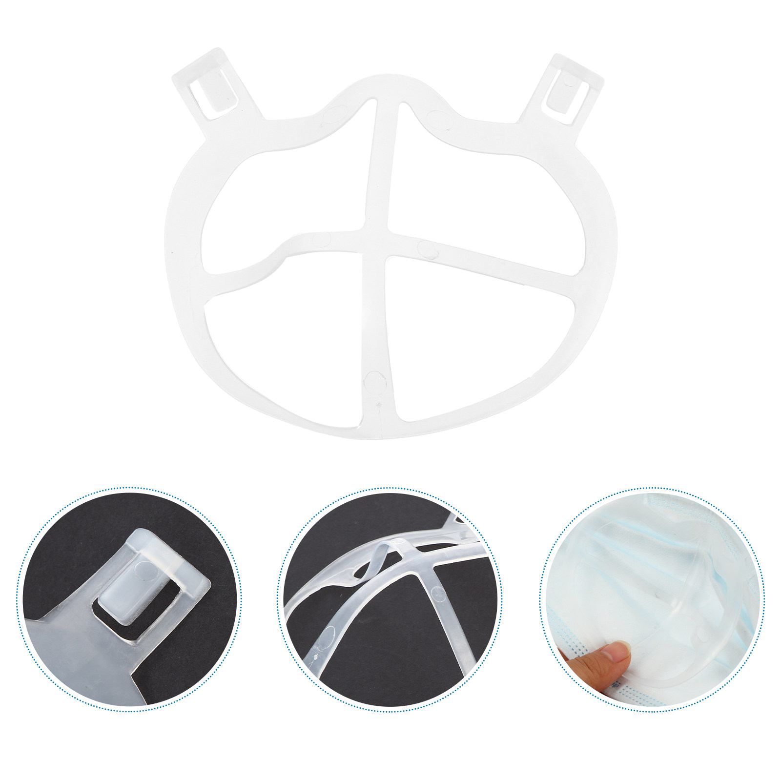 10Pcs Silicone Mask Holder Inn - Silicone Mask Bracket 리뷰 및 가격