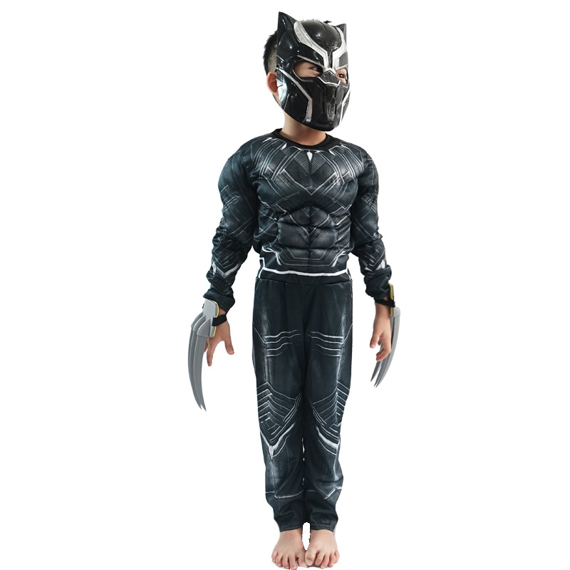 Anime Superhero Black Panther  - Black Face Mask Pack 리뷰 및 가격