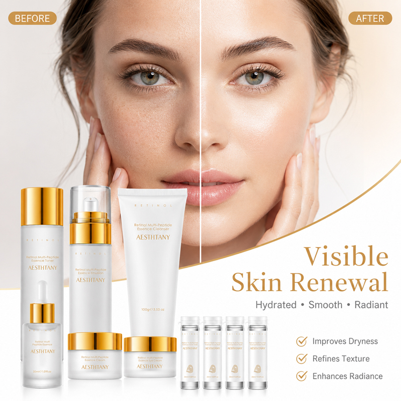 7PCS Retinol Multi-Peptide Ski - Face Mask Storage Box 리뷰 및 가격