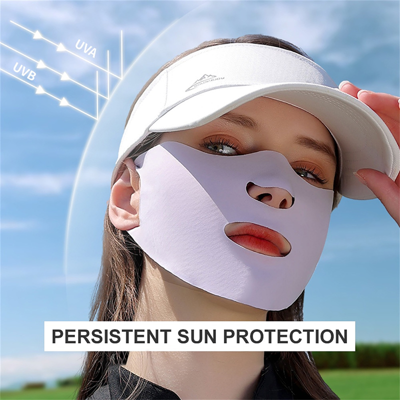 Ice Silk Sunscreen Mask Female - Sports Mask Breathable 리뷰 및 가격