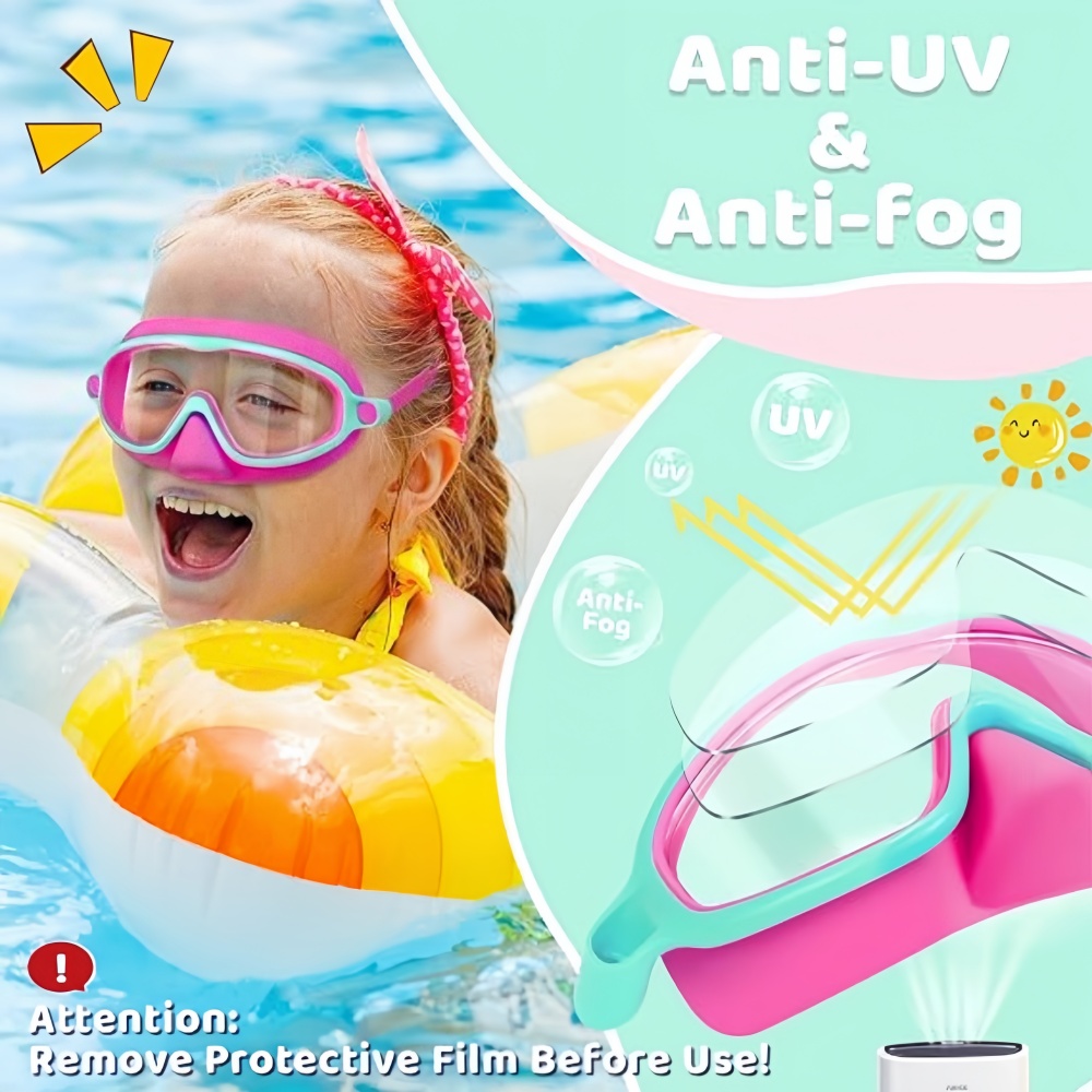 Kids Swim Goggles with Nose Co - Anti Pollution Mask 리뷰 및 가격