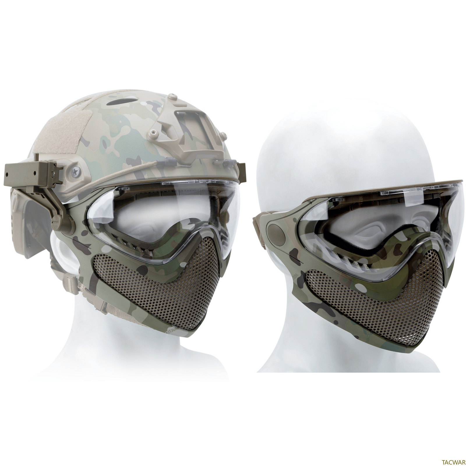 Airsoft Steel Mesh Mask Full F - Anti Pollution Mask 리뷰 및 가격