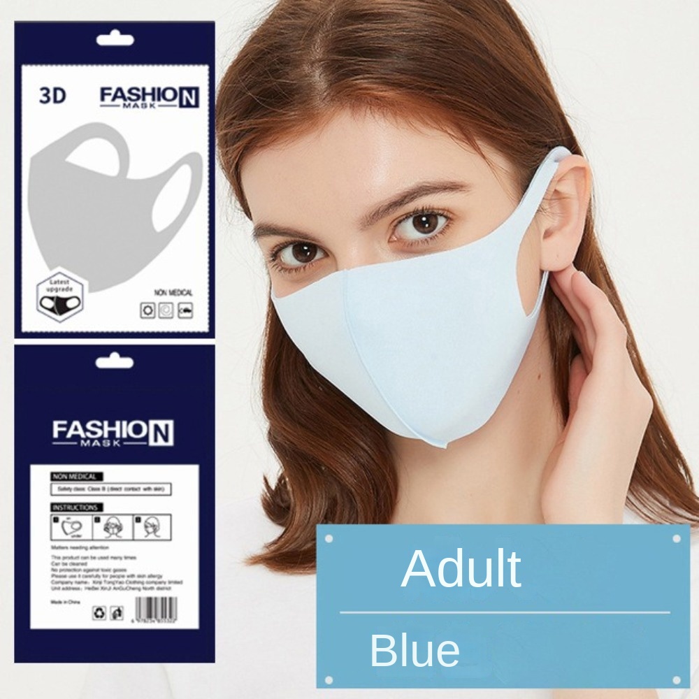 New Breathable Ice Silk Mask A - Cloth Face Mask Washable 리뷰 및 가격